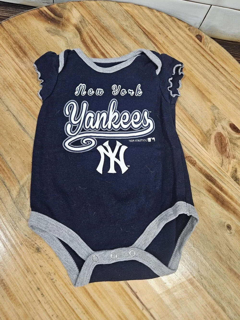 Infant Baby MLB New York Yankees Baseball Onesie Bundle